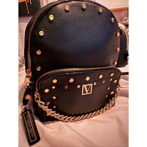Victorias Secret StuddedVictoria Mini bag & Matching Backpack Keychain Bag Charm main image 11